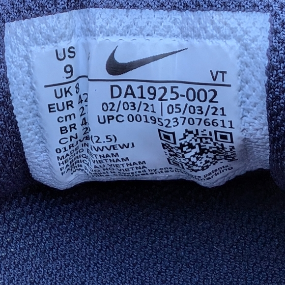 Nike Air Max 2021 'Ghost Ashen Slate' DA1925-002 Mens 9 W 10.5 - Picture 12 of 13